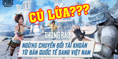 PUBG Mobile: Game thủ bức xúc với “cú lừa” mang tên server Việt Nam