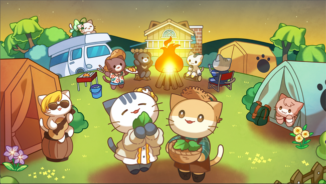 Cat Forest – Healing Camp: một tựa game thư giãn dành cho người yêu mèo