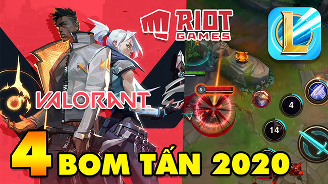 Bạn mong chờ BOM TẤN nào nhất của Riot Games trong 2020: LMHT Tốc Chiến, VALORANT, ĐTCL Mobile…?