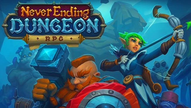 Never Ending Dungeon là game nhập vai nhàn rỗi nhưng bạn sẽ không bao giờ rảnh tay đâu