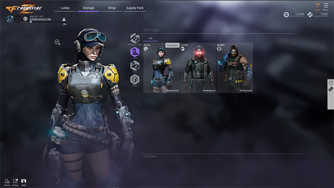 Crossfire Zero hé lộ kỹ năng của dàn nhân vật trong mode Battle Royale