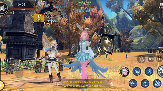 MMORPG mobile Aura Kingdom 2 chuẩn bị ra mắt bản quốc tế