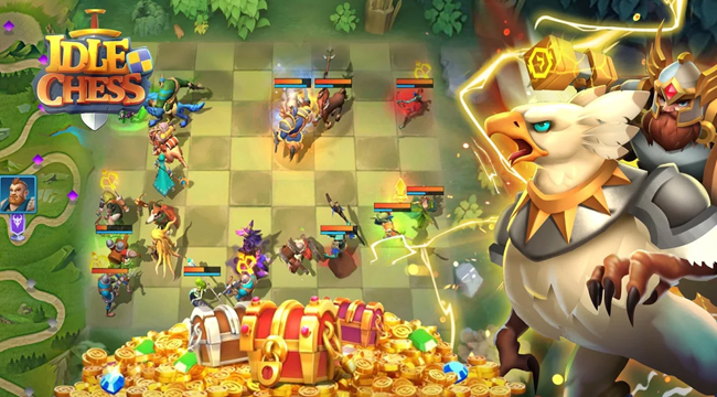 Idle Chess – game cờ tự động với hơn 100 nhân vật cho nhiều kiểu đội hình khác nhau