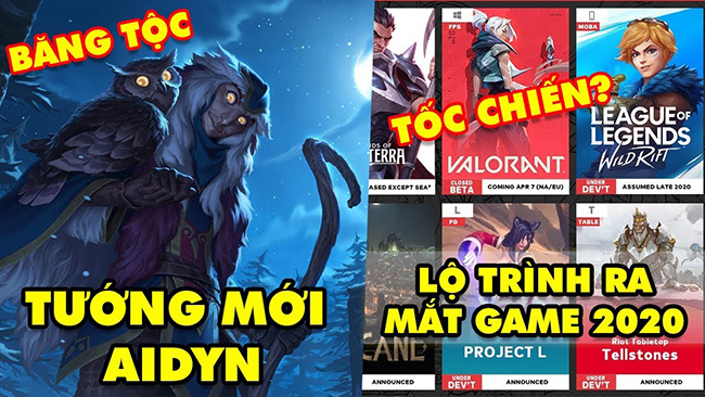 Update LMHT: Lộ diện tướng mới Aidyn thuộc Băng Tộc – Rò rỉ lộ trình phát hành game 2020 của Riot