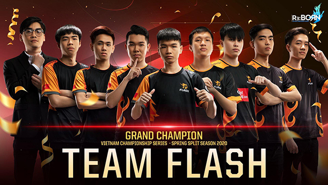 LMHT: Đả bại GAM đầy kịch tính, Team Flash lên ngôi vương của VCS Mùa Xuân 2020
