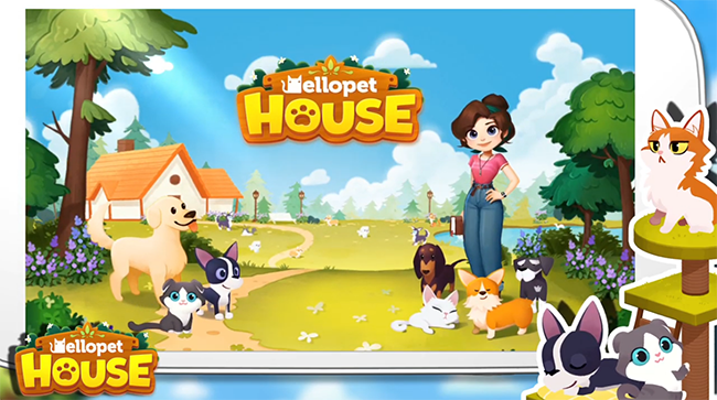 Hellopet House – game mô phỏng cực hay dành cho những ai mê chó mèo