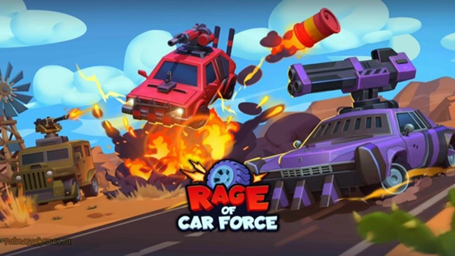 Rage of Car Force – game MOBA bắn xe đầy thú vị vừa ra mắt