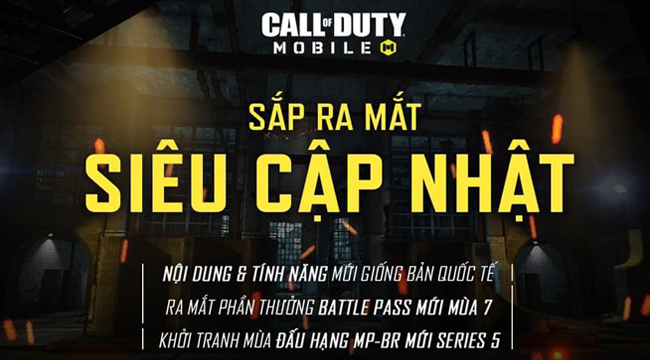 Call of Duty: Mobile VN chuẩn bị có siêu cập nhật chạy đua cùng bản quốc tế