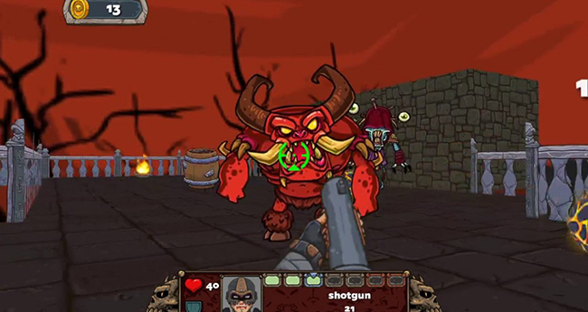 Demon Blast – Doom phiên bản nhí nhố cập bến Mobile