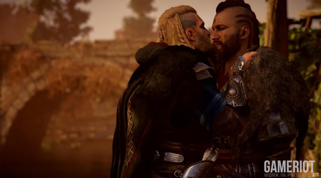 Assassin’s Creed: Valhalla tràn ngập cảnh 18+ và thân mật đồng tính