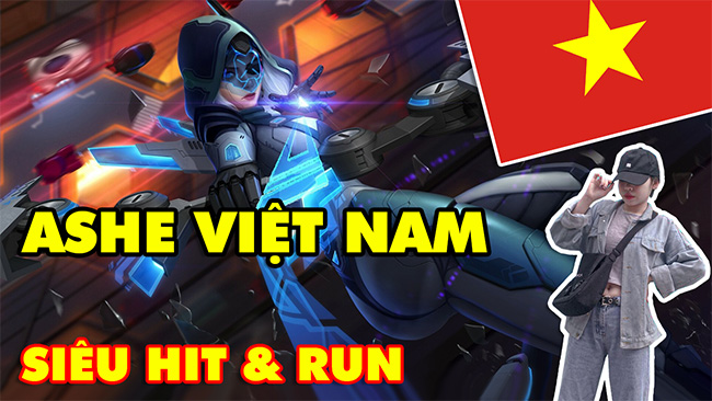 LMHT: Girl One Champ Ashe Việt Nam thể hiện khả năng Hit And Run như máy điện