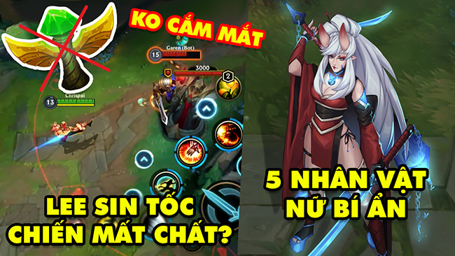 Update LMHT: Game thủ chê Lee Sin mất chất trong Tốc Chiến – 5 nhân vật nữ bí ẩn nhất cốt truyện