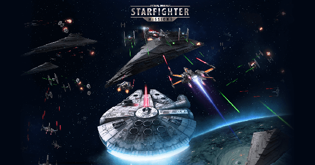 Star Wars: Starfighter Missions – trổ tài lái phi thuyền trong chiến tranh giữa các vì sao