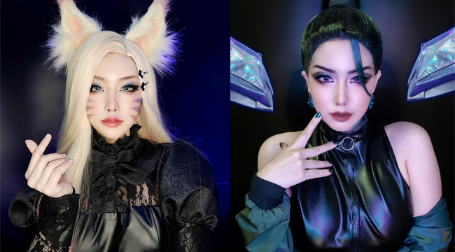 LMHT: Ngắm nhìn màn hoá thân Ahri – Kai’Sa The Baddest đầy thu hút của nữ cosplayer Thái Lan