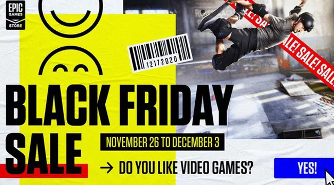 Epic Games Store chiêu đãi Black Friday với loạt game bom tấn hạ giá “Sập sàn”