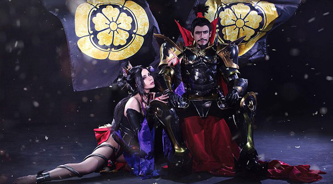 Samurai Warriors 4: Cosplay Lady Nohime & Oda Nobunaga đầy lãng mạn và bi tráng