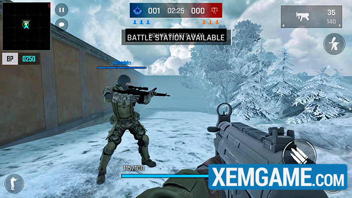Phun Wars mobile - game bắn súng tiêu chuẩn với đồ họa bóng bẩy
