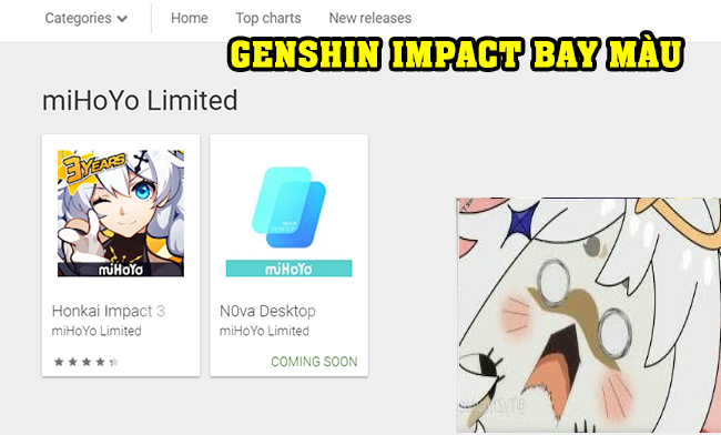 Genshin Impact bất ngờ biến mất khỏi kho acc, hậu quả của việc là “game lậu”?