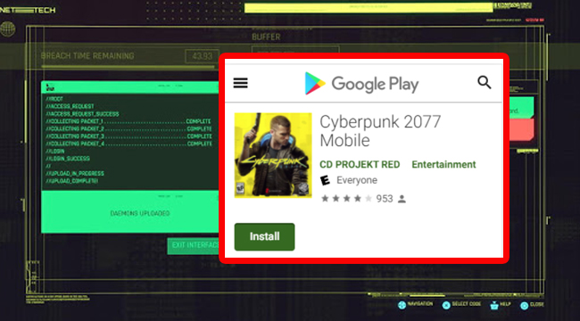 Phần mềm độc hại, tống tiền đội lốt CyberPunk 2077 xuất hiện trên nền tảng di động