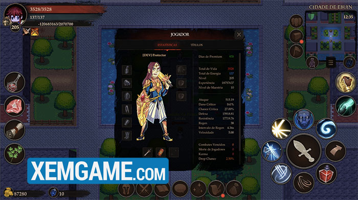 Eternal Quest Online - MMORPG 2D top down đa nền tảng độc lạ 