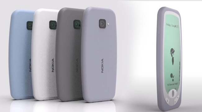 Mãn nhãn với concept Nokia 3310 2021 tích hợp cảm biến vân tay cực xịn sò