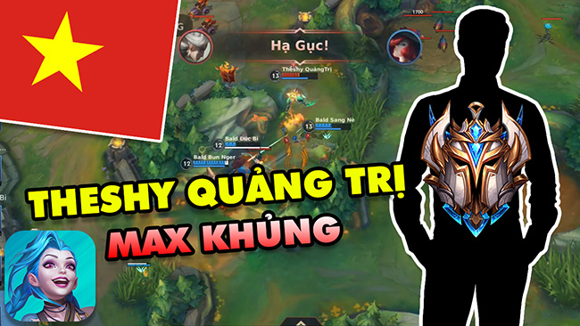 TheShy Quảng Trị – Game thủ Thách Đấu đầu tiên LMHT Tốc Chiến Việt Nam trình max khủng