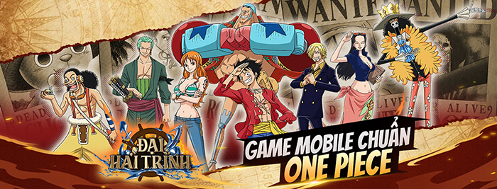 Đại Hải Trình Mobile - game đấu tướng One Piece chuẩn bị ra mắt game thủ Việt 