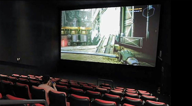 Ế ẩm vì dịch, rạp chiếu phim mở dịch vụ cho thuê mặt bằng để chơi game