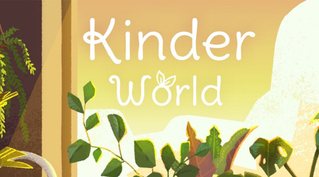 Kinder World mobile – trồng cây ảo chống trầm cảm, lo âu
