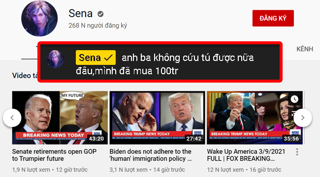Sena chính thức bán kênh Youtube, fan phẫn nộ chỉ trích quay lưng