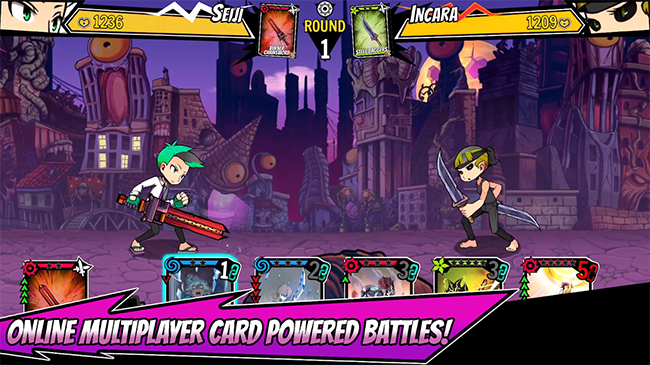 Fighters of Fate – game phong cách đối kháng thẻ bài siêu mới lạ