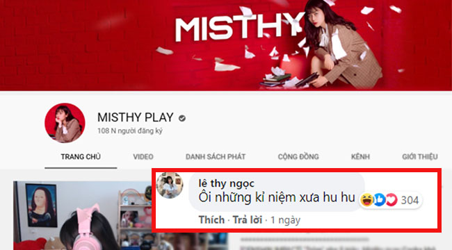 Dàn hot streamer kêu gọi Subscribe kênh mới của MisThy, fan ngậm ngùi tiếc kênh Youtube 6 triệu sub