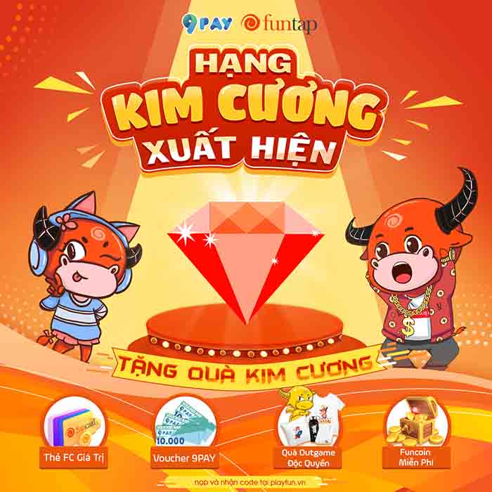 Cộng đồng game thủ Việt “thỏa mãn” với sự kiện Sinh nhật Kim Cương - Funtap 