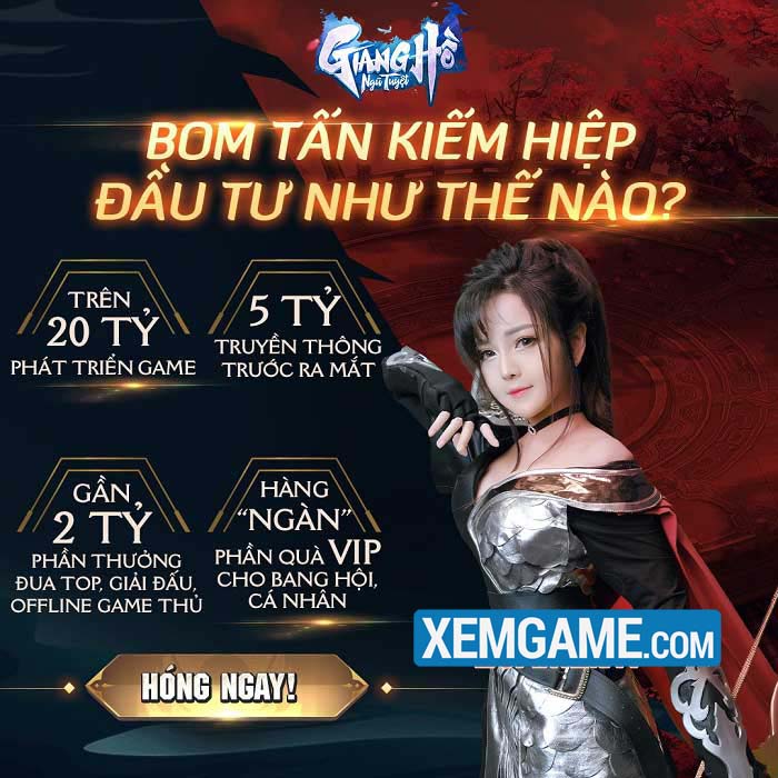 Giang Hồ Ngũ Tuyệt VTC Mobile | XEMGAME.COM