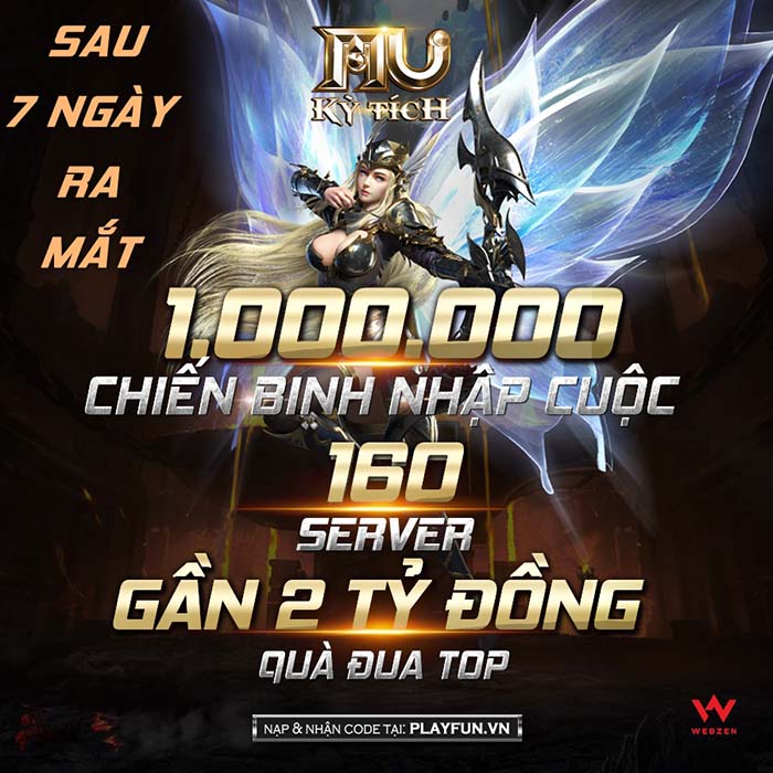 Sau 7 ngày ra mắt, MU Kỳ Tích đã nhanh chóng trở thành một "thế lực" của làng game Việt 