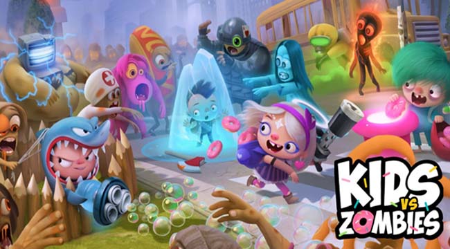 Kids vs Zombies: Donuts Brawl – tựa game giải trí mới ra mắt thử nghiệm