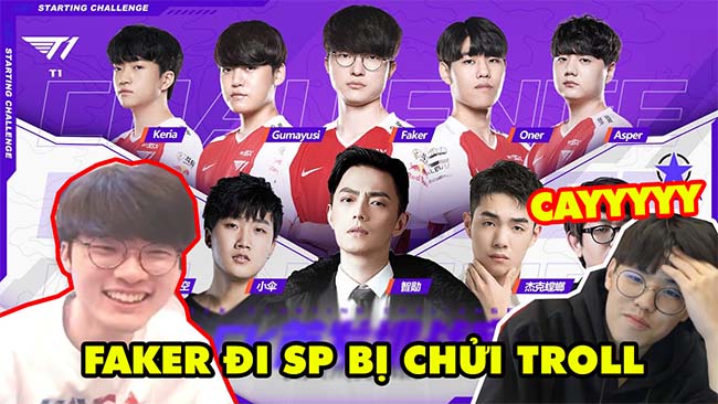 Faker đi hỗ trợ bị chửi troll team – Khi T1 đổi vị trí cho nhau đánh giải