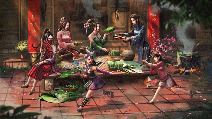 Cảm nhận hương vị Tết cổ truyền trong bộ ảnh đặc biệt của dòng game Võ Lâm Truyền Kỳ