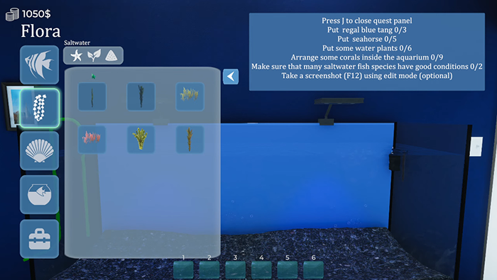 Aquarist – Tựa game dành cho người tập tành chơi thủy sinh
