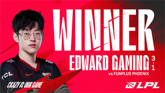 LMHT: EDward Gaming chính thức đối đầu Weibo Gaming tại vòng 2 playoffs LPL