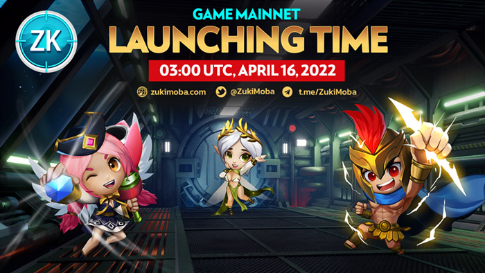 Game Mainnet của Zuki Moba sẽ ra mắt trong tháng 4/2022