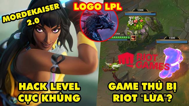 Update LMHT: Lo sợ Nilah hack level quá khủng, LPL thiết kế lại 17 logo, Game thủ bị Riot lừa?