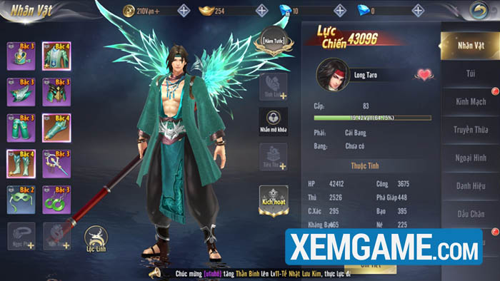 Giang Hồ Kỳ Hiệp 3D | XEMGAME.COM