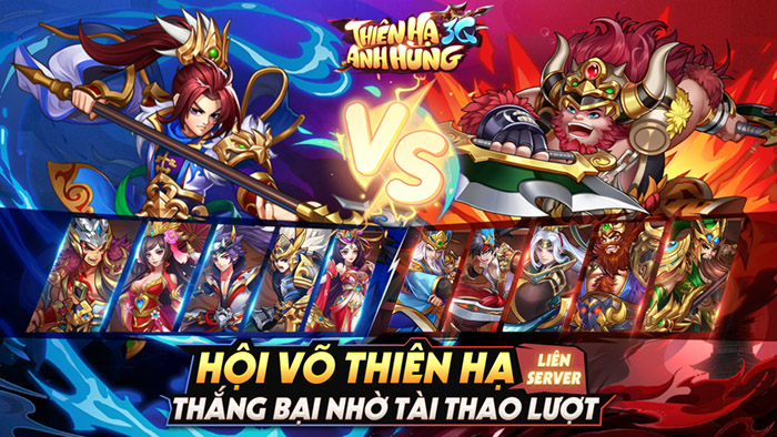 Thiên Hạ Anh Hùng 3Q – game đấu tướng “made in VN” sắp ra mắt