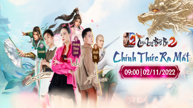 Thiên Long Bát Bộ 2 VNG chính thức ra mắt 02/11 với nhiều sự kiện hấp dẫn chào đón game thủ