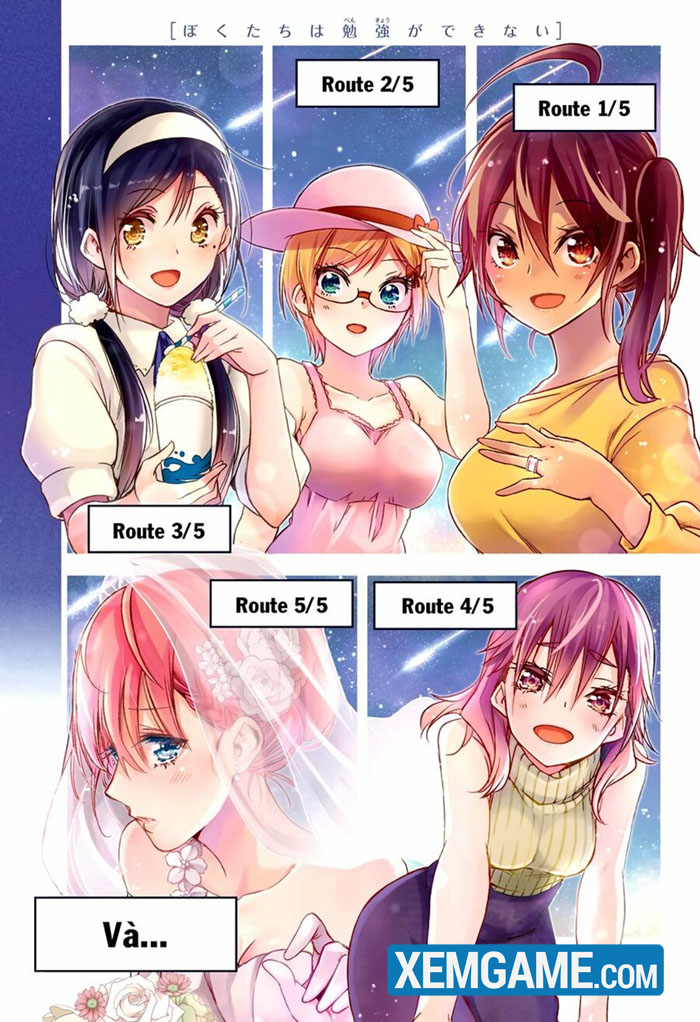Route trong anime và manga có nghĩa là gì?