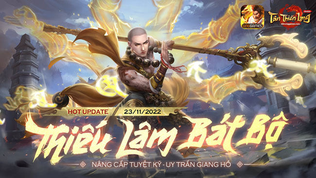 Tân Thiên Long Mobile: Thiếu Lâm sẽ lột xác thế nào trong Thiếu Lâm Bát Bộ?