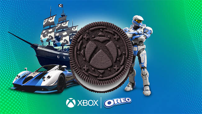 Oreo x Xbox: Game thủ vừa thưởng thức bánh ngon vừa nhận vật phẩm xịn