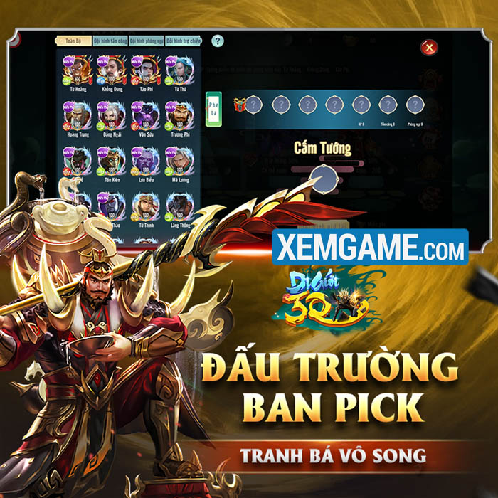 Dị Giới 3Q Gzone: Thức tỉnh Thần Ma - hùng bá Tam Quốc trong tựa game thẻ tướng chiến thuật mới  