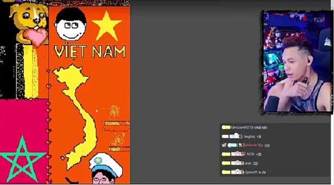 Độ Mixi vẽ bản đồ Việt Nam có Hoàng Sa, Trường Sa trên sự kiện r/place